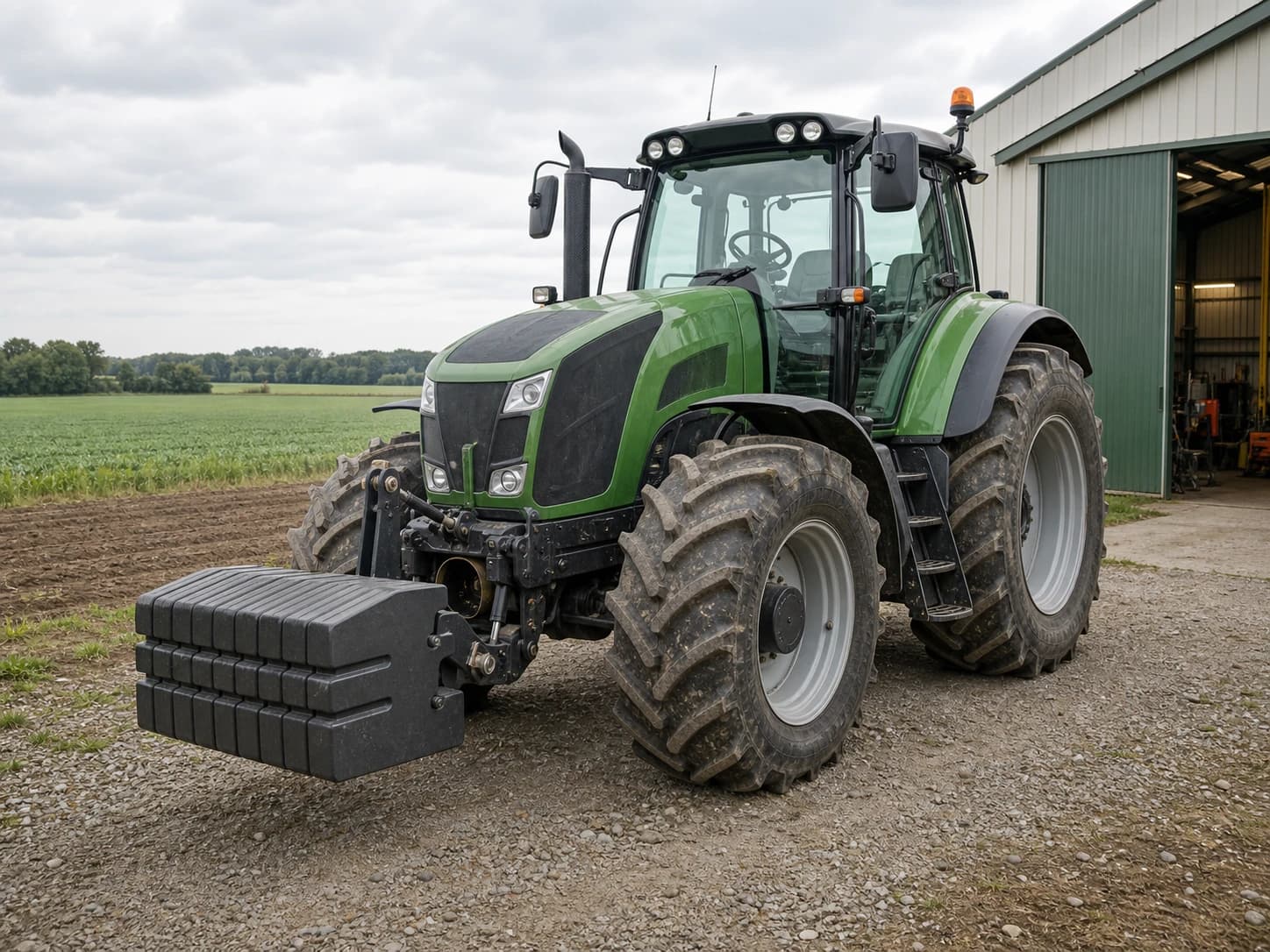 Máquinas agrícolas e de construção