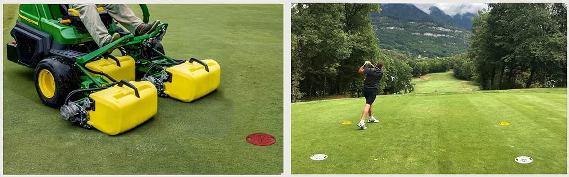 Marcador de golfe - Vista 2