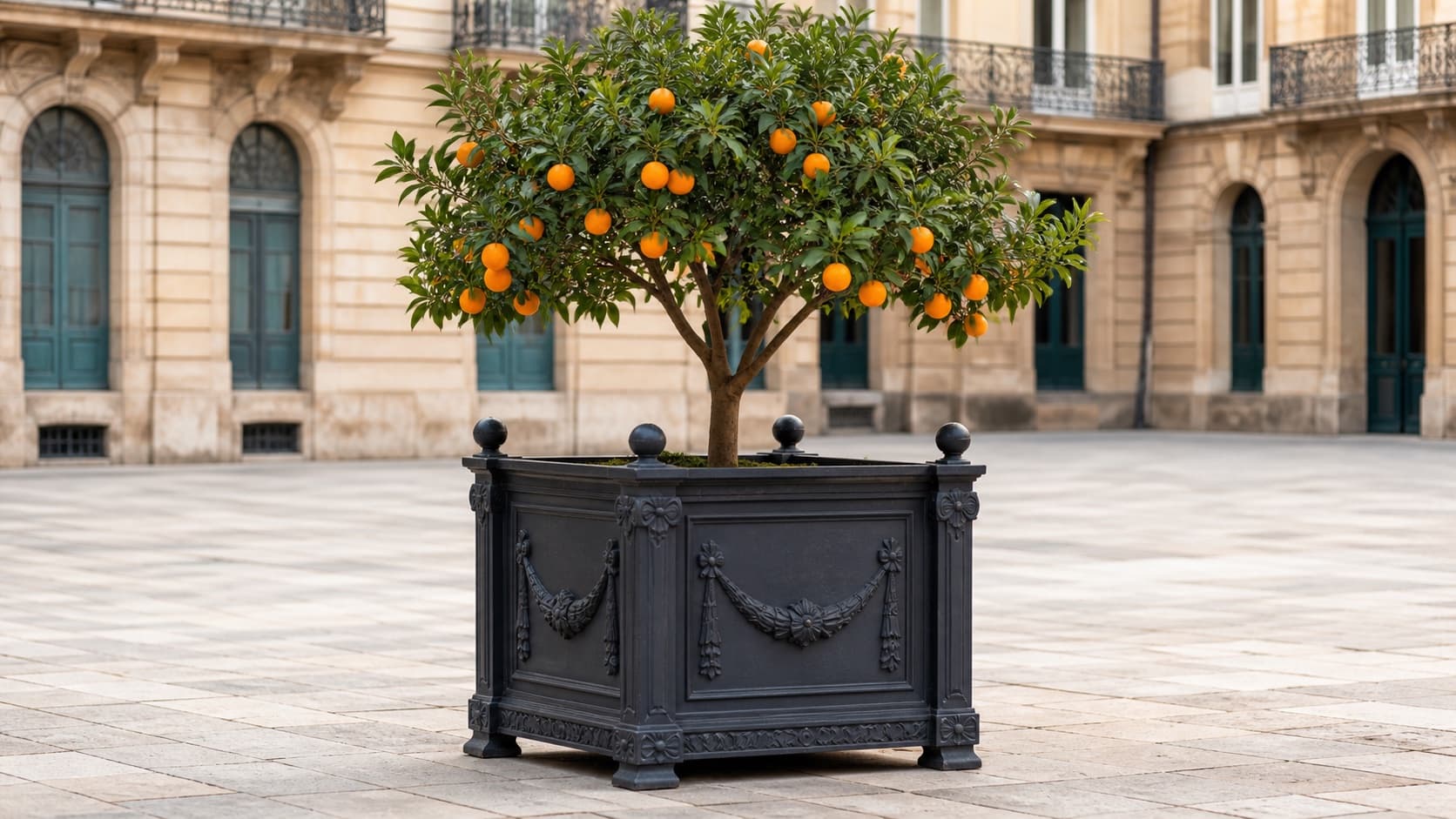 Caixas e jardineiras