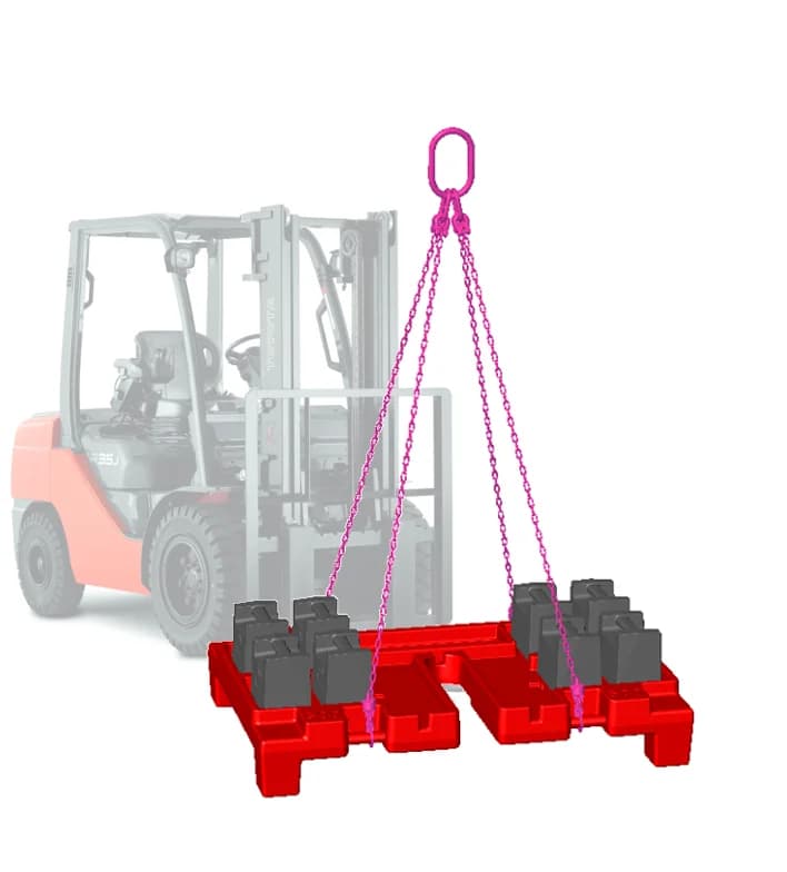 Massa de lastro VGP de 500 KG