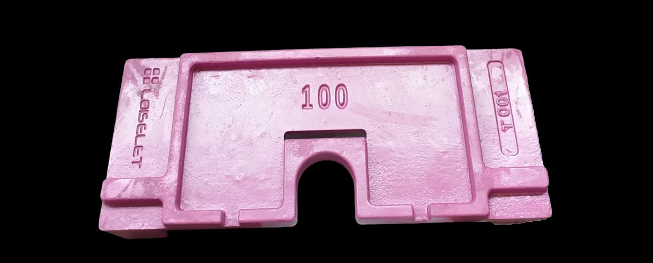 PLACA DE LASTRO VGP DE 100 KG