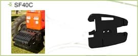 Massa de trator Same Deutz Fahr com catraca 40 KG - SF40C
