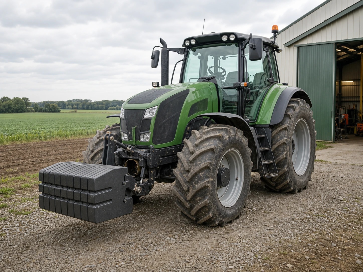 Máquinas agrícolas e de construção