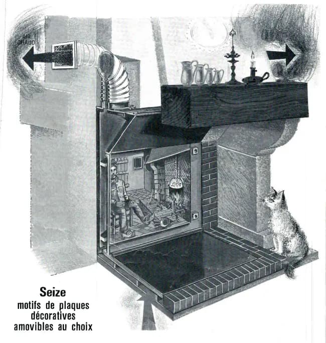 Recuperador de calor para lareira e salamandra