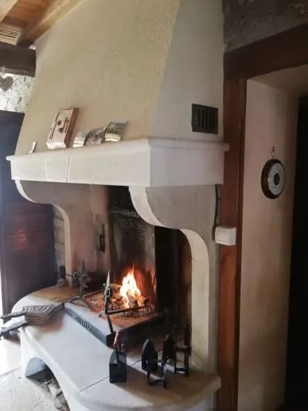 Vista aproximada do recuperador de calor