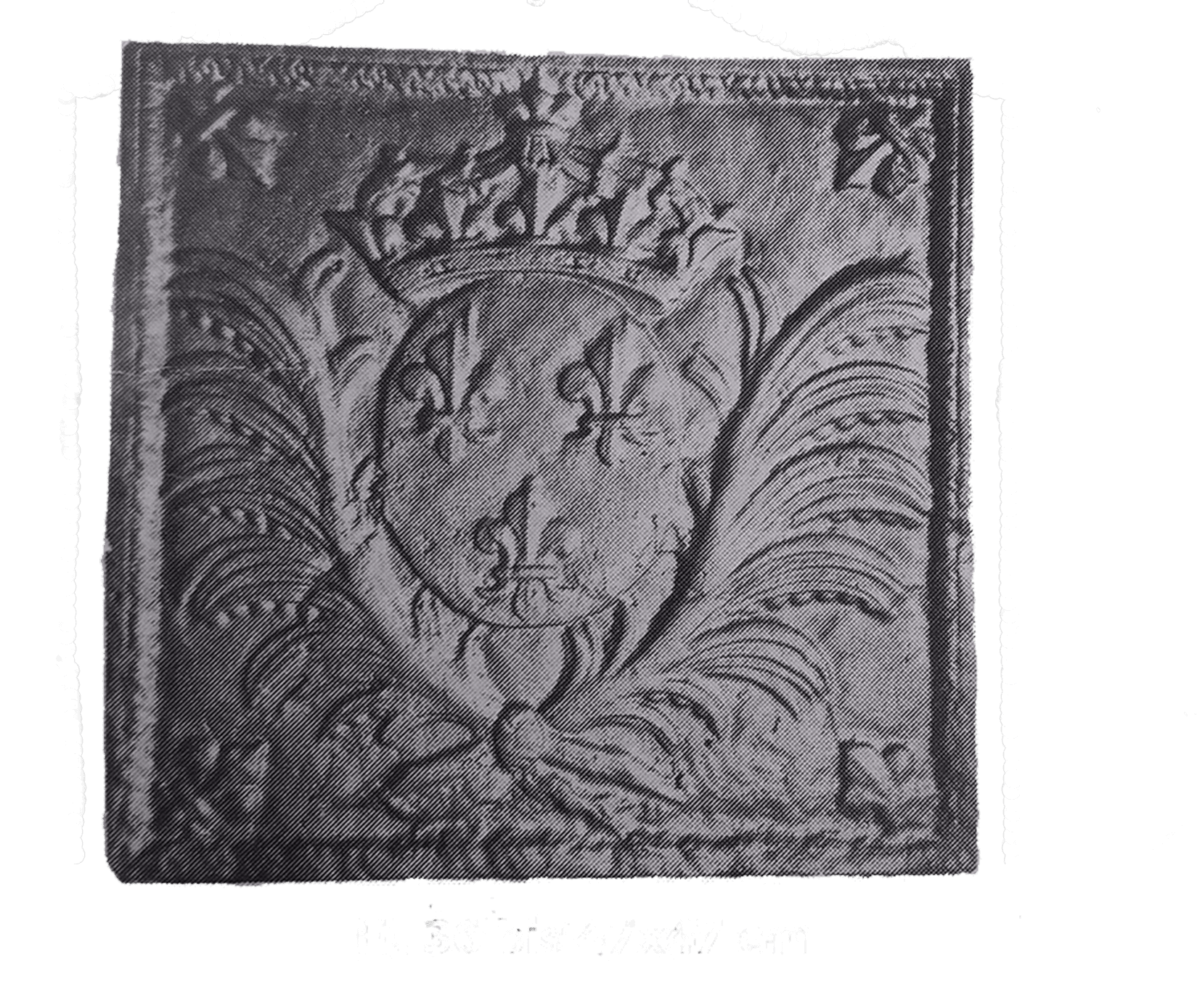 Fleur-de-lis do início do século XVIII