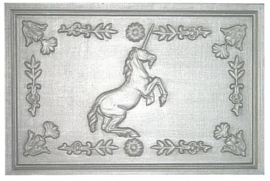 Unicórnio ornamentado