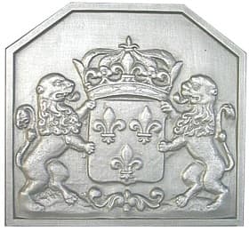 Leões e flores de lis