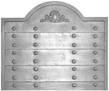 Rústico com pregos sem argolas