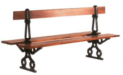 Banco da cidade de Paris duplo