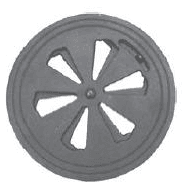 Aereador redondo ajustável