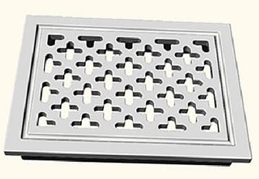 Grelha retangular tijolo 160x125