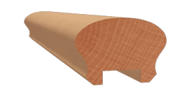 Corrimão de madeira - LO580