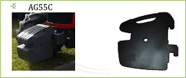 Massa de trator AGCO 55 kg com catraca - AG55C