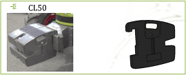 Massa de trator Claas 50 kg - CL50