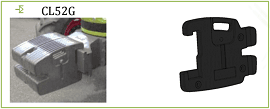 Massa de trator Claas 52 kg esquerda - CL52G