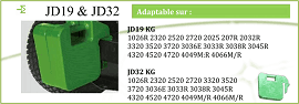 Massas de trator John Deere 32 kg - JD32