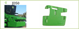 Massa do trator John Deere 50 kg - JD50