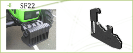 Massa do trator Same Deutz Fahr 22 kg - SF22