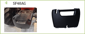 Massa do trator Same Deutz Fahr 40 kg agrotron - SF40AG