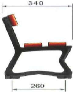 Pé de banco materno