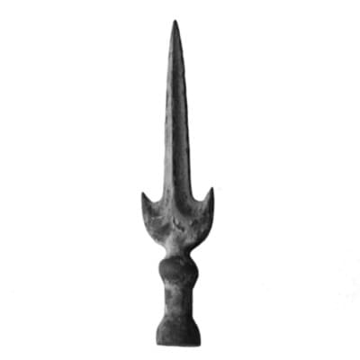 Ponta de grade decorativa - POIU