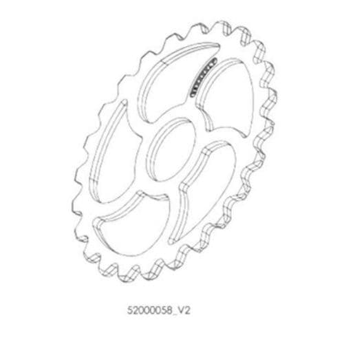 Rolo Croskill dente liso Ø 520 - 52000058_V2