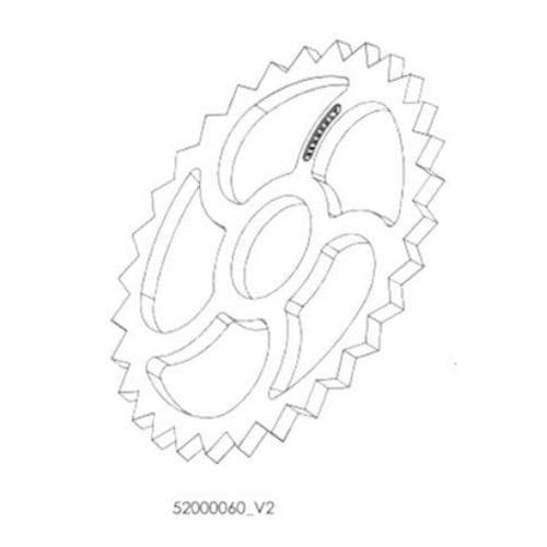 Rolo Croskill dente Ø 520 - 52000060_V2