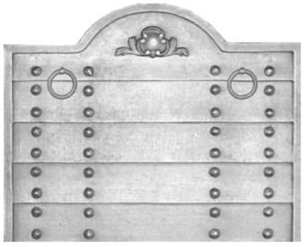 Rústico com pregos e argolas